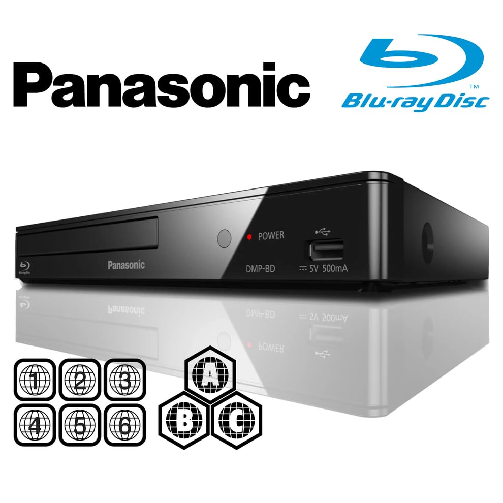 パナソニック　Blu-rayプレイヤー Panasonic DMP-BD89 Wi-Fi Blu-ray Disc High-Definition Player